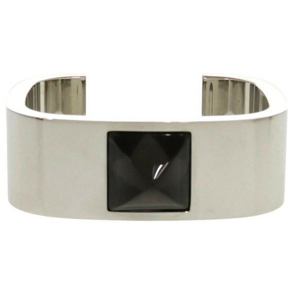 Like new Hermes Medor metal black bangle 1630HERMES - Picture 1 of 9